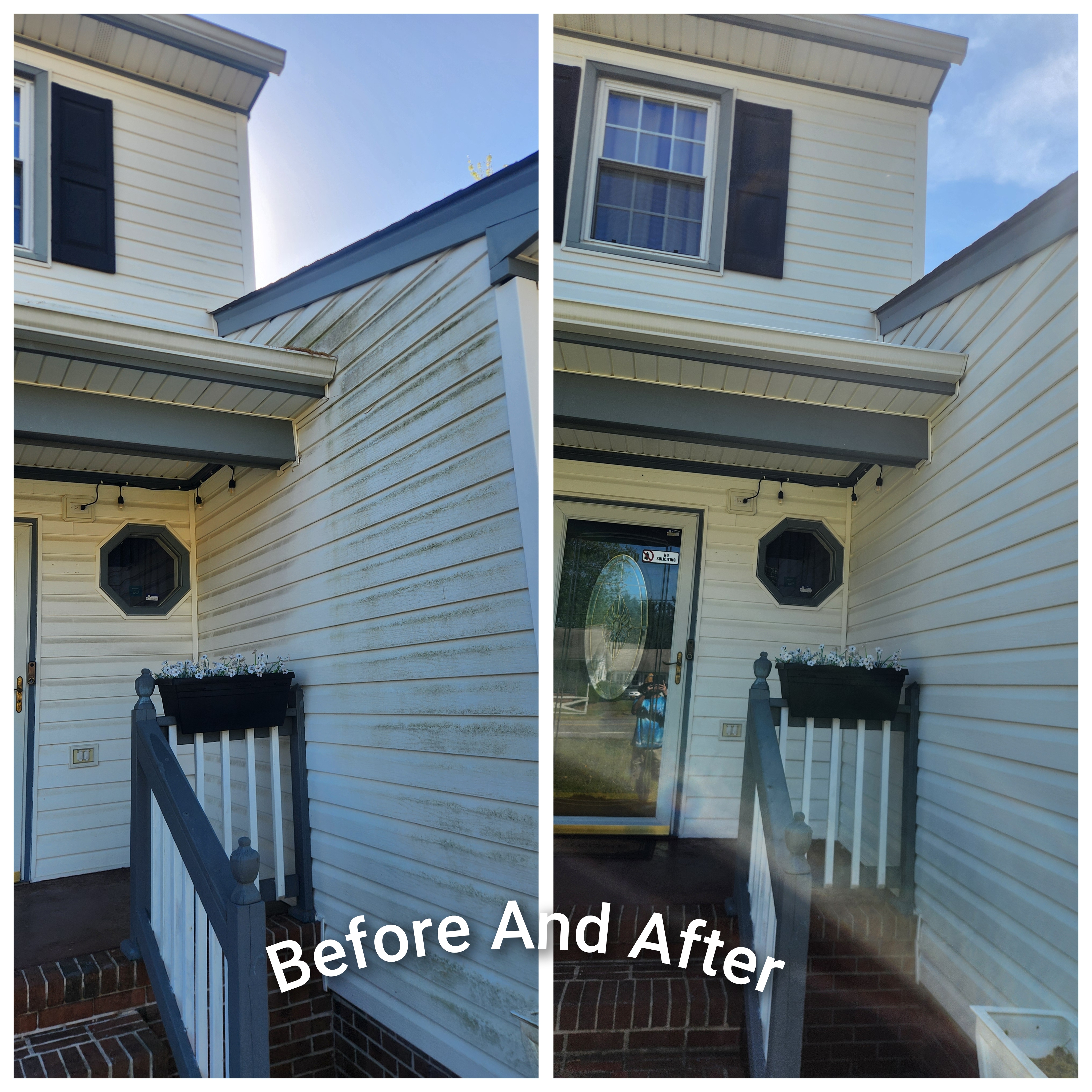 Exterior cleaning result 4