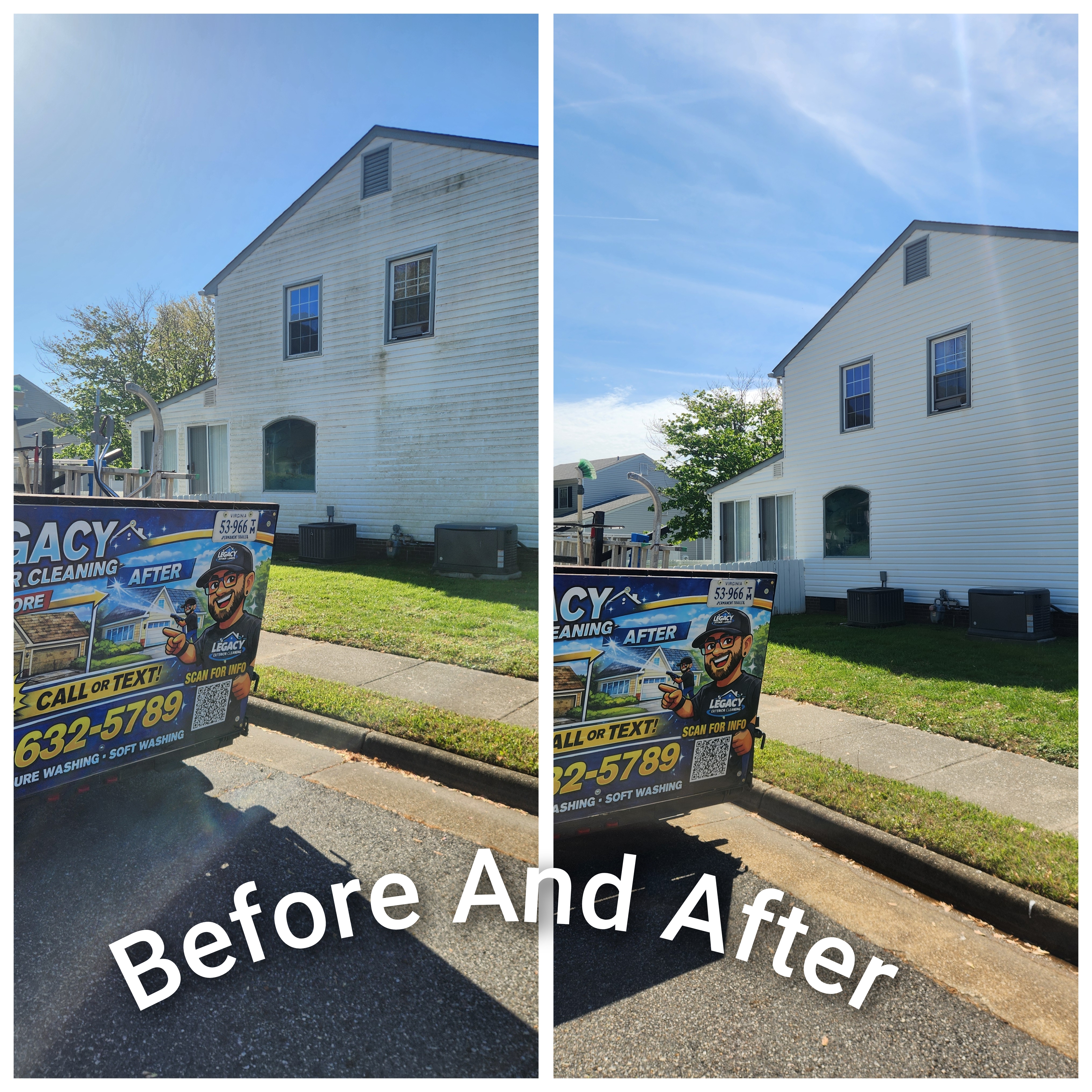 Exterior cleaning result 6
