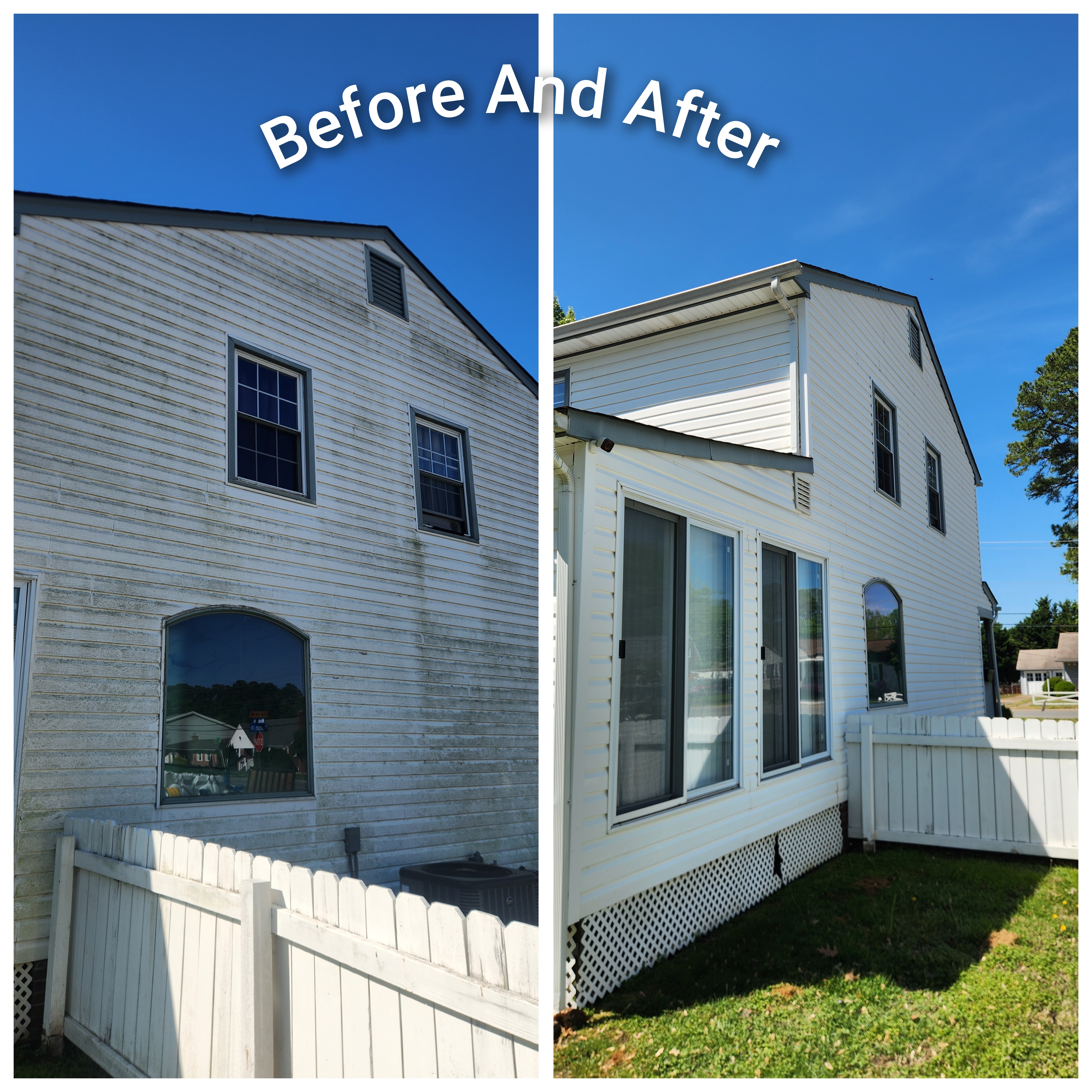 Exterior cleaning result 2