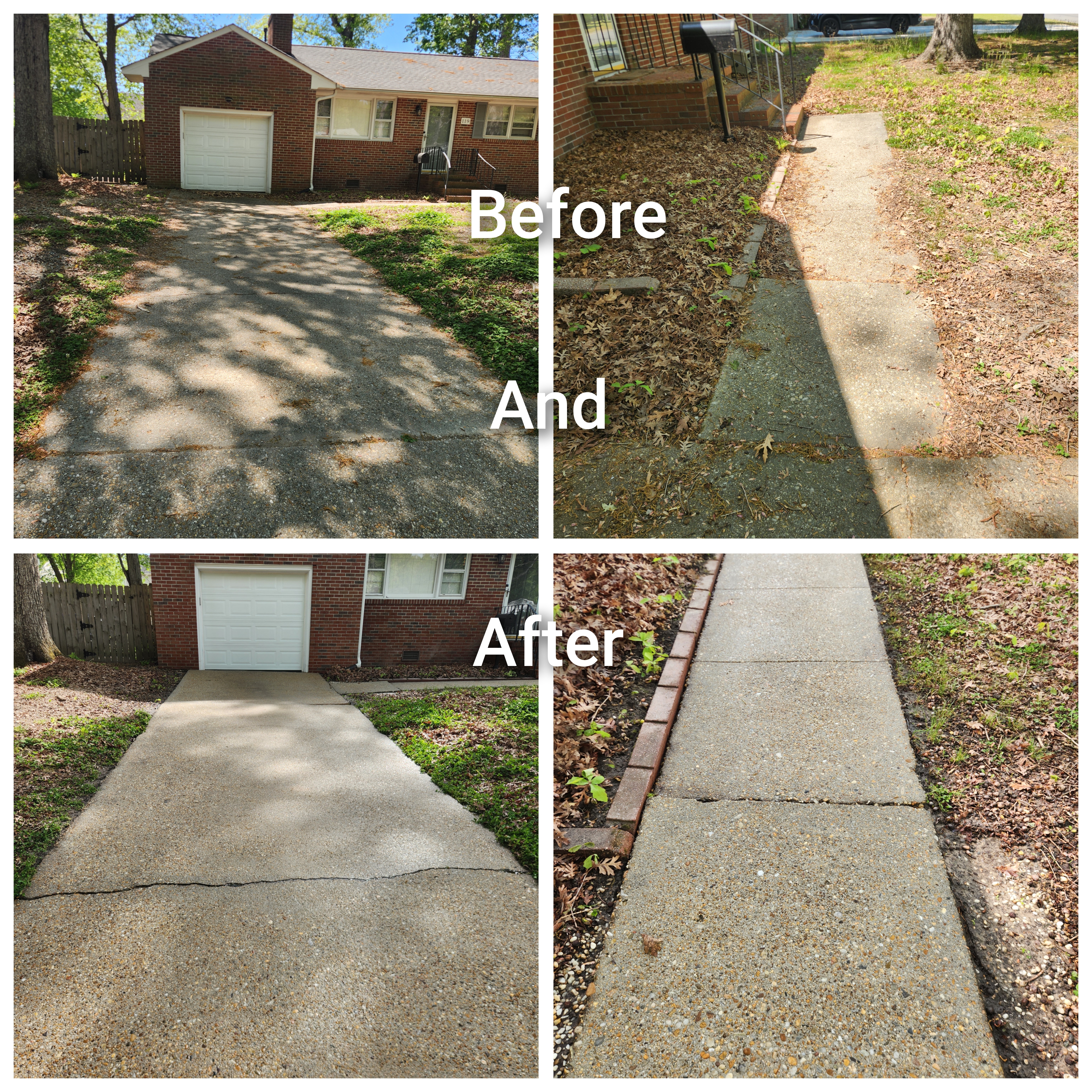 Exterior cleaning result 5